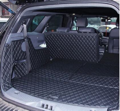 Car Travel Brand Special Trunk Mats For New Ford Everest 7seats Durable