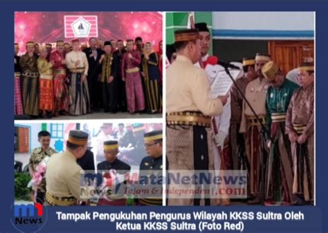 Ketua BPW KKSS Sultra Kukuhkan Pengurus KKSS Kabupaten Dan Kota Di