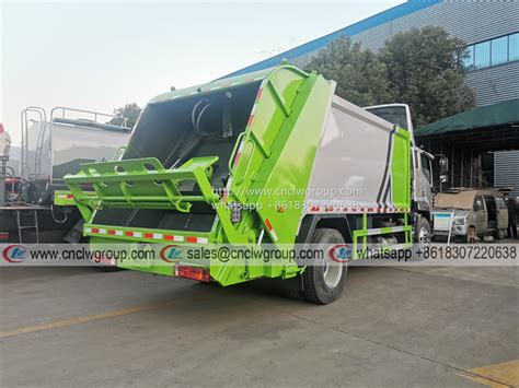 Foton Aumark S5 Euro5 12m3 Garbage Compactor Rear Loader Refuse Trash