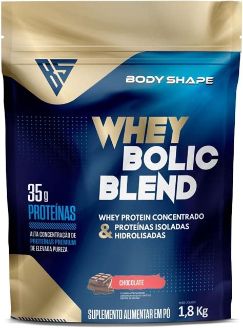 Whey Protein Bolic Kg Concentrado Isolado E Hidrolisado G De