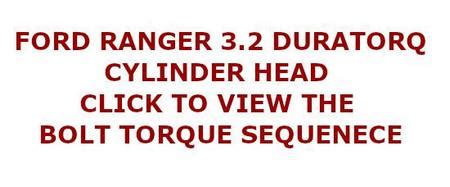 Ford Ranger Manuals Engine Specs Bolt Torques