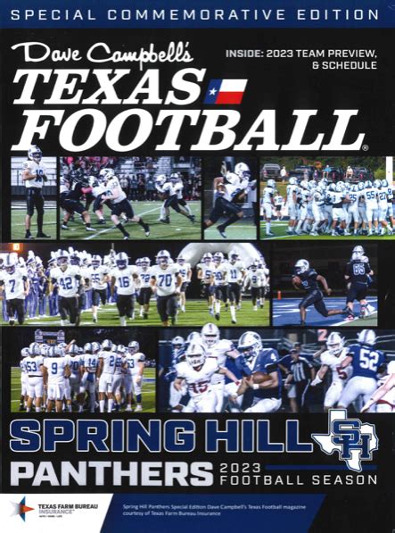 SH Special Edition Dave Campbell S Texas Football Magazine Pre Order