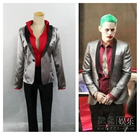 Suicide Squad Jared Leto Batman Joker Cosplay Costume Anime Custom Any