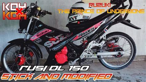 Rusi Dl 150 Modified Compilation Thai Concept Part 2 Youtube