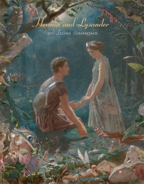 Hermia And Lysander John Simmons Shakespeare Poster Zazzle A