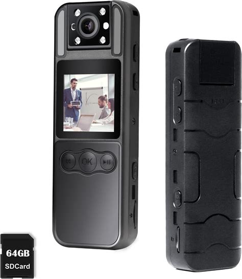 Amazon Giurrovo Gb Body Camera With Audio And Video P Mini