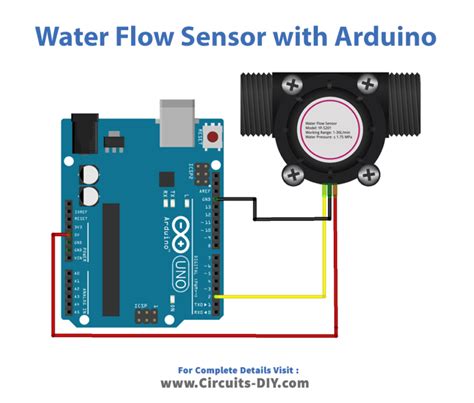 Water Flow Sensor Interfacing with Arduino – Measure Flow Rate