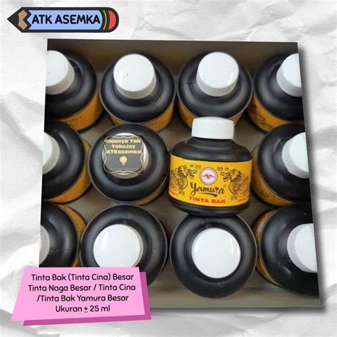 Jual Tinta Naga Besar Tinta Cina Tinta Bak Yamura Besar Atk