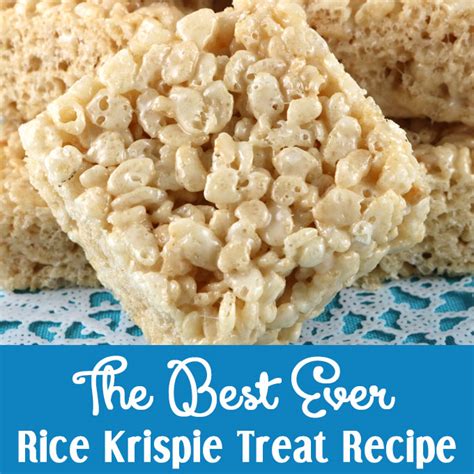 The Best Ever Rice Krispie Treat Recipe Two Sisters Crafting