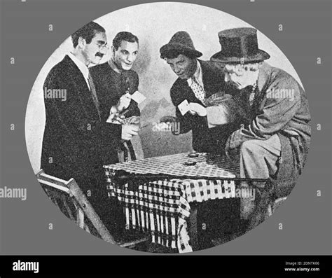 Film Still From Duck Soup Starring Groucho Marx Harpo Marx Chico Marx And Margaret Dumont