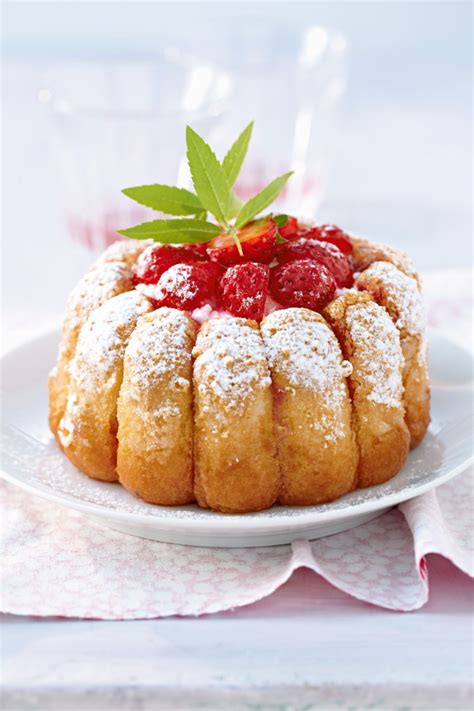 La Recette De La Charlotte Aux Fraises Marie Claire