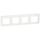 Comprar Placa Embellecedora Valena Horizontal Elementos Blanco Mateltop