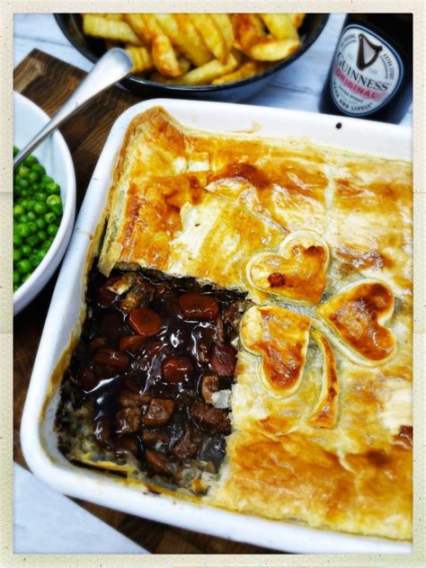 Steak and Guinness Pie - Daisies & Pie