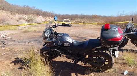 Hallan Camioneta Calcinada Con Un Cuerpo En Su Interior Al Sur De