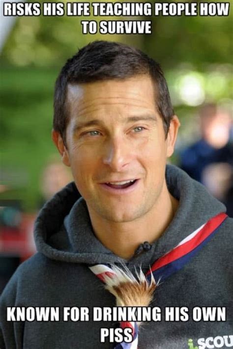 30 Bear Grylls Memes That Are Just So Hilarious - SayingImages.com