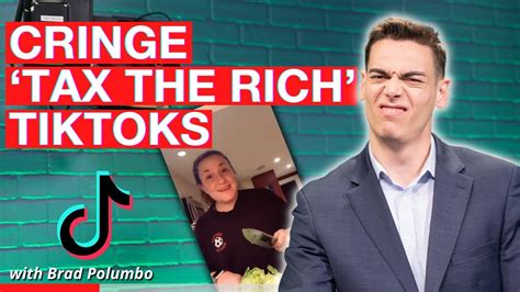 Brad Reacts To CRINGE Woke Tax The Rich TikToks YouTube