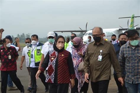 Uji Coba Penerbangan Citilink Dari Hlp Jakarta Menuju Jb Soedirman