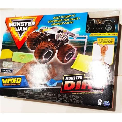 Promo Hot Wheels Monster Jam Monster Dirt Deluxe Set D Diskon 23 Di Seller Qairina Store