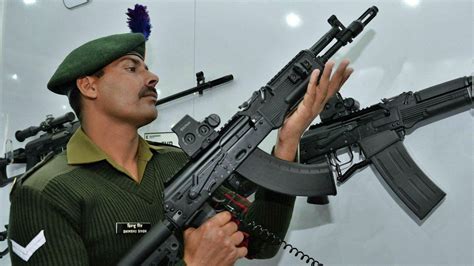 Indo Russian Joint Venture To Produce 600 AK 203 Rifles Per Day