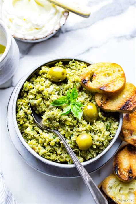 Minute Green Olive Tapenade