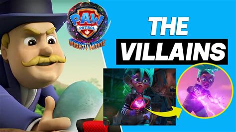 PAW Patrol The Mighty Movie The Villains What We Know So Far YouTube