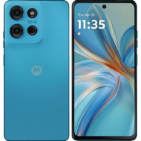 Motorola Moto G75 5G 256 GB Aqua Blue Jarir Bookstore KSA