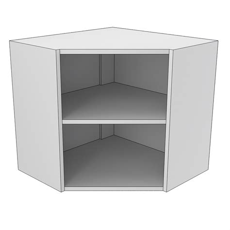 600mm Open Corner Wall Unit 575 High