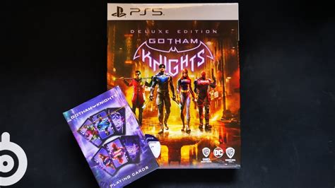 Gotham Knights Deluxe Edition Unboxing Youtube