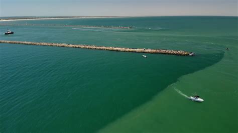 Port Aransas Jetties April 2022 Drone Youtube