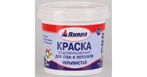 Водоэмульсионная краска характеристика: Технические характеристики ...