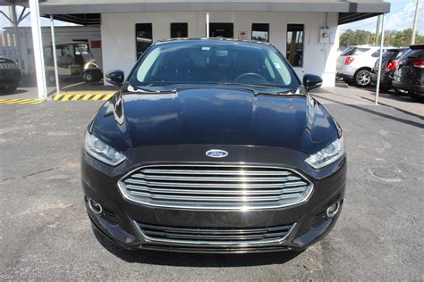 Pre Owned 2016 Ford Fusion Titanium Sedan 4 Dr In Tampa 2848 Car Credit Inc