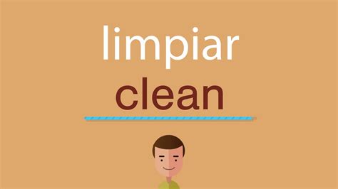 Cómo se dice limpiar en inglés YouTube