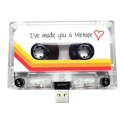 Gb Gb Gb Usb Mixtape Retro Personalised Gift Loved One Birthday