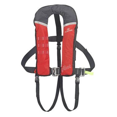 Pilot Inflatable Lifejacket With Harness Auto