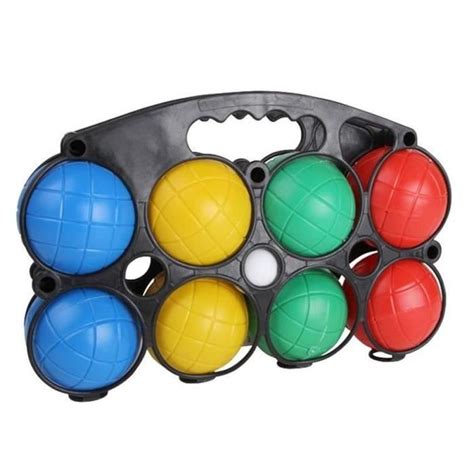 Jeu De Boules De P Tanque En Plastique Pour Enfants Legler Kit De