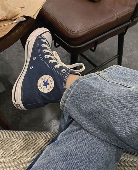 High Converse Outfit Converse Aesthetic Outfit Denim Converse