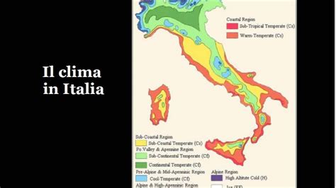 Il Clima In Italia Youtube