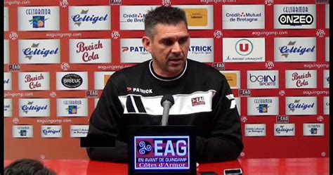 Point Presse Eag Avant Guingamp Reims Vid O Dailymotion