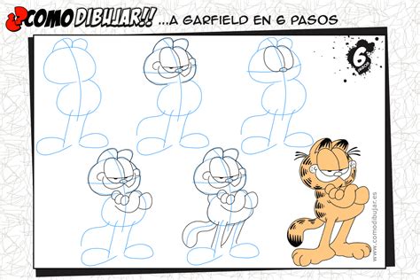 Como Dibujar A Garfield Paso A Paso How To Draw Garfield Como Desenhar