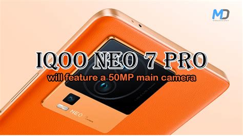 iQOO Neo 7 Pro will feature a 50MP main camera | MobileDokan