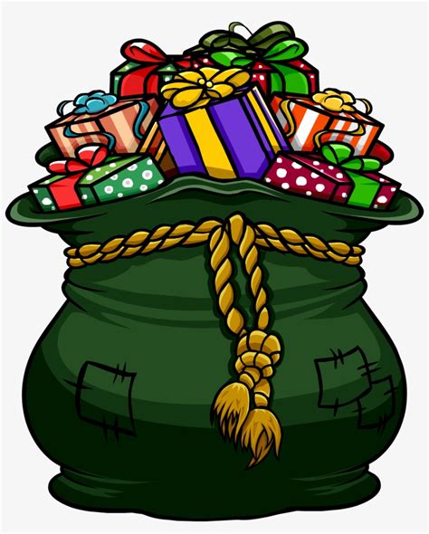 Supreme Toy Sack Santa Claus Bag Clipart Png Image Transparent Png