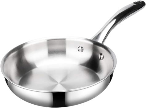 Duxtop Whole Clad Tri Ply Stainless Steel Stir Fry Pan Kitchen