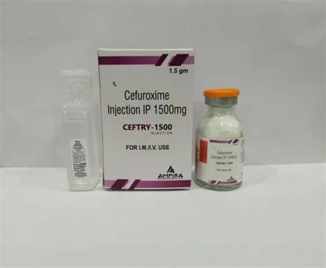 Cefuroxime 1500 Mg Injection CEFTRY 1500 At Rs 450 Vial Zocef