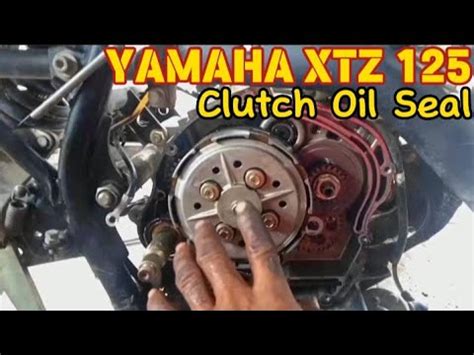 Yamaha YTX 125 Clutch Oil Seal How To Change Clutch Oil Seal YouTube