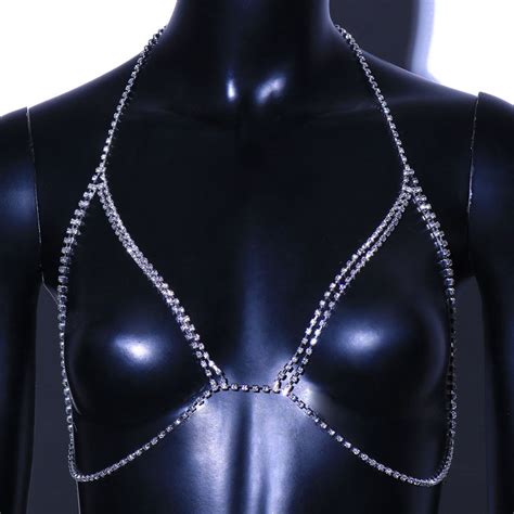 Multi Layer Bikini Chest Chain Sexy Nightclub Shiny Body Chain Manufacturer