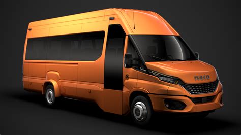 Iveco Daily Van L5H3 2020 3D Model 129 Ma Obj 3dm 3ds C4d Fbx