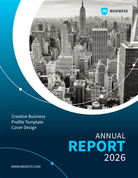 Copy Of Annual Report Cover Template Postermywall