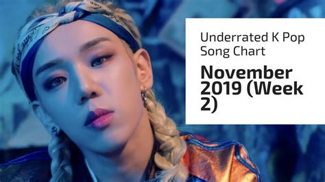 Top Underrated K Pop Song Chart November Week Youtube