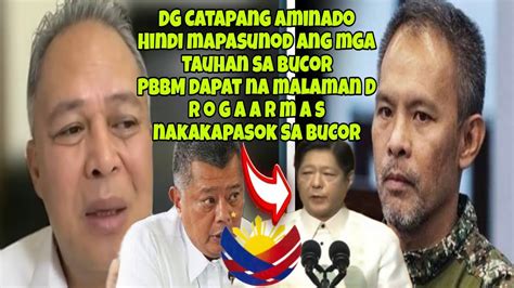 DG Catapang Aminado Na Hindi Kaya Ang Pamunuan Ang BuCor Mga Tauhan