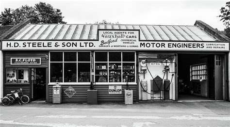 Vintage Garage Photograph by Angela Aird - Fine Art America